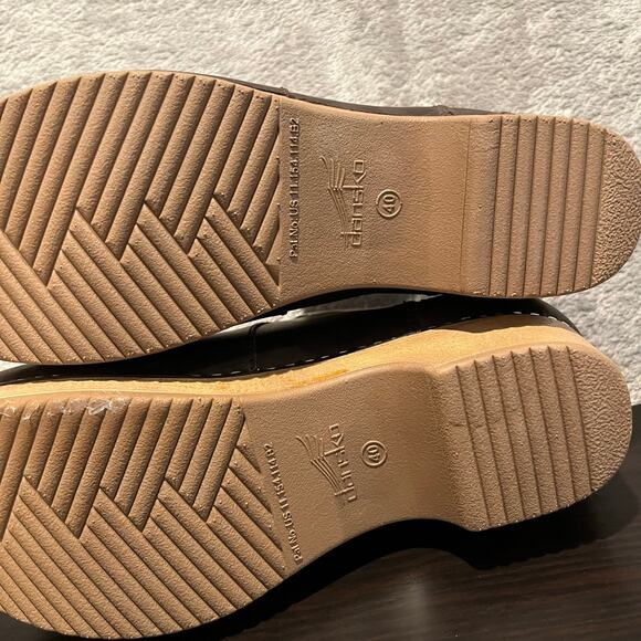 Dansko Becka Clog Bootie Size 40 US 9.5‎ - 10 Brown - Picture 4 of 9